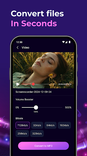 Video to Audio - MP3 Converter Screenshot 1