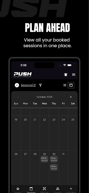 PUSH GYM Screenshot 2