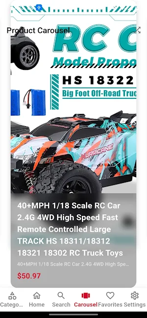 RC Cars toys Screenshot 2