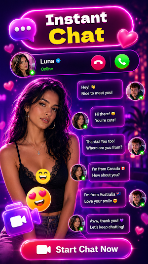 XVXX Secret – 1v1 Video Chat Screenshot 1