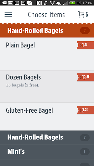 Hand Rolled Bagels Screenshot 2