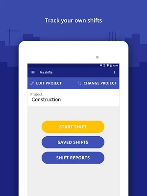Timesheet Manager App Screenshot 1