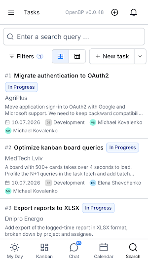 OpenBP Screenshot 0