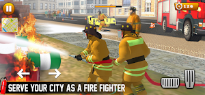 Fire Truck Rescue Simulator 3D Screenshot 2
