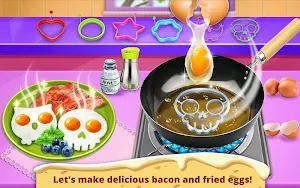 Breakfast Food Recipe! Screenshot 1