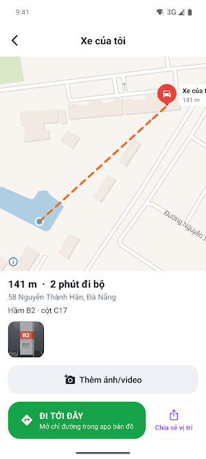 BackHere: Save Parking Spot Screenshot 2