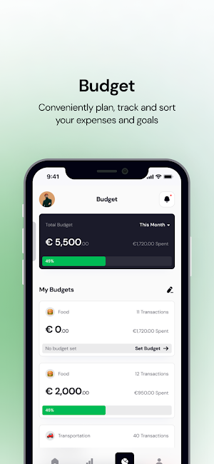 Surf Club: Budget, Track, Grow Screenshot 1