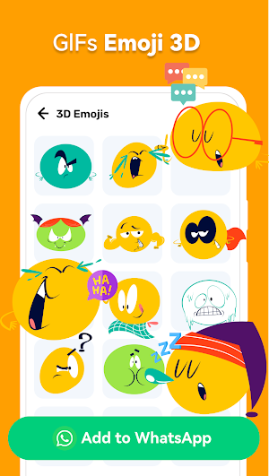 Gif Stickers for WAStickerApp Screenshot 3