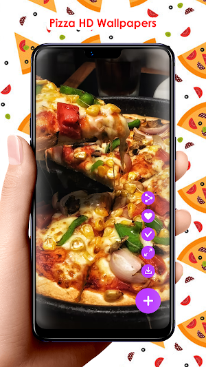 Pizza HD Wallpapers Screenshot 2