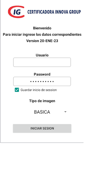 Certificadora Innova App Screenshot 0
