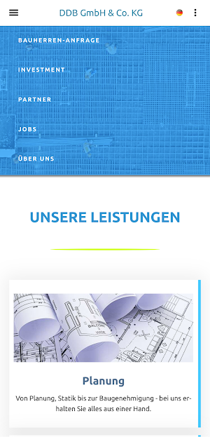 DDB GmbH - building and trade Screenshot 0