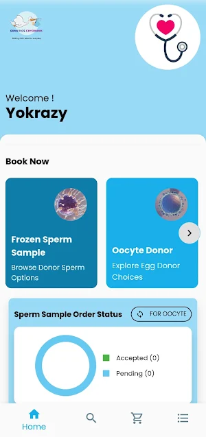 Genetics Cryobank Screenshot 0