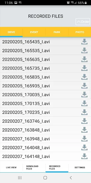 HELLA DVR DR 850 Screenshot 2