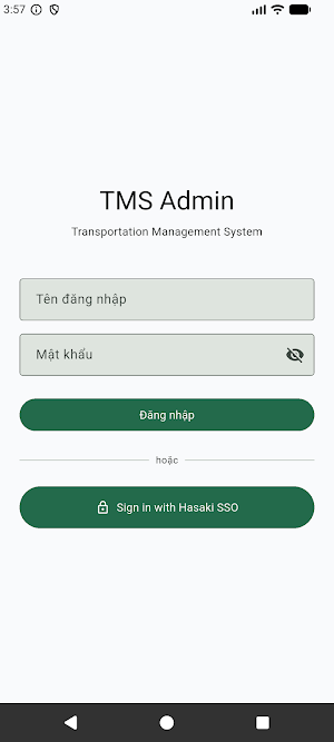 TMS Admin Screenshot 0