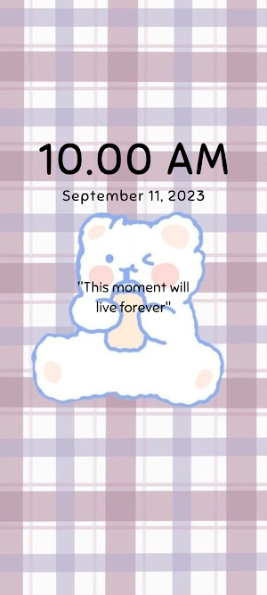 Kawaii Bear Wallpaper 4K HD Screenshot 2
