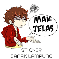 Sticker Sanak Lampung