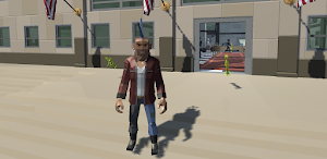 Dude Heist Bank Open World Screenshot 3