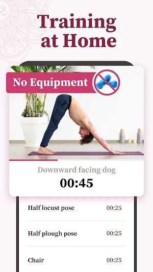 Yoga for Weight Loss - Daily Workout at Home Screenshot 2