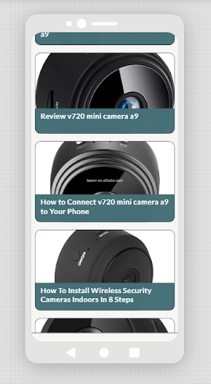 v720 mini camera a9 app advice Screenshot 2