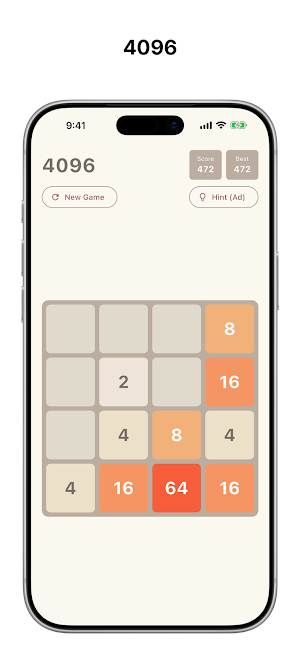 4096: Number Puzzle Screenshot 0