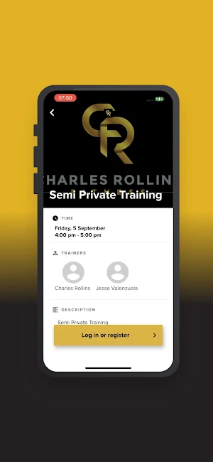 Charles Rollins Fitness Screenshot 3
