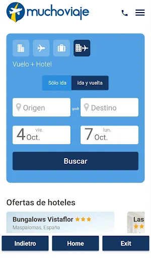Muchoviaje.eu | Busca Hoteles  Screenshot 0