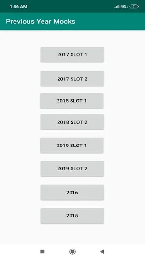 Previous Year Mocks Screenshot 0