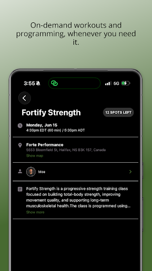 Forte Performance Screenshot 3