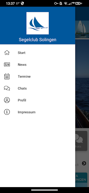 Segelclub Solingen Screenshot 2