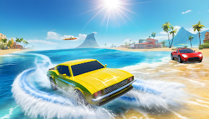 Swimming Car Race: 2024 Screenshot 1