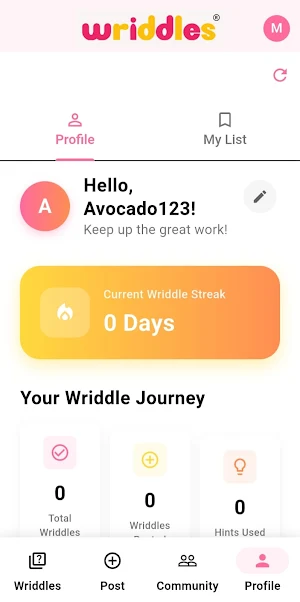 Wriddles Screenshot 2