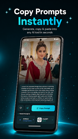 Prompt Genie: Viral AI Prompts Screenshot 1