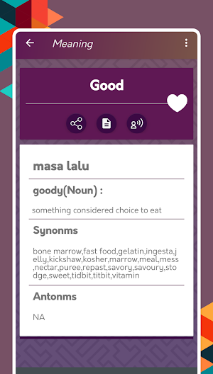 English To Malay Dictionary & Translator Screenshot 2