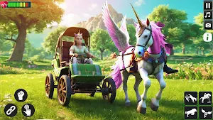 Wild Unicorn Horse Simulator Screenshot 2