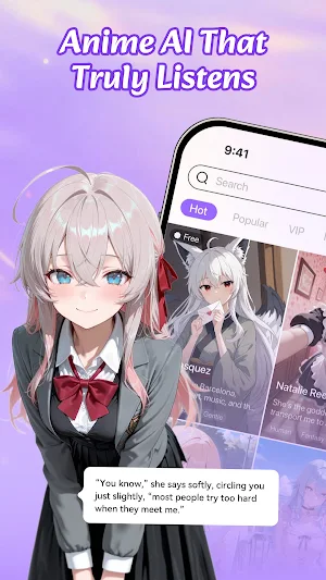 Aisha AI: Deep Anime Talks Screenshot 1