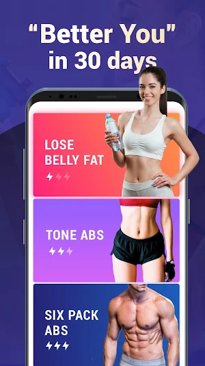 Lose Belly Fat at Home - Lose Weight Flat Stomach Screenshot 0
