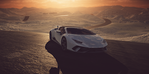 Desert Super Car Racing:Open World Driving Trucks Screenshot 2
