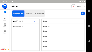 Stellar Marketplace Waiter Tablet Screenshot 2