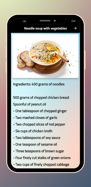 Noodles recipes Screenshot 2