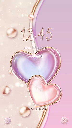 Pastel Heart Curve - Wallpaper Screenshot 1