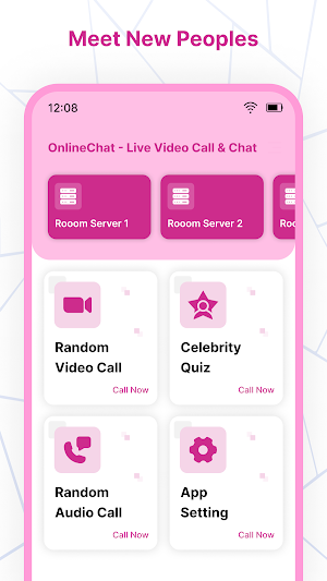 OnlineChat - Live Video Call Screenshot 1