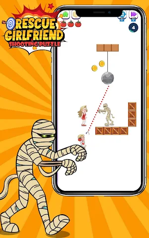 Rescue Girlfriend Puzzle Screenshot 3