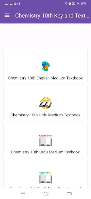Chemistry 10th Key Textbook Screenshot 0