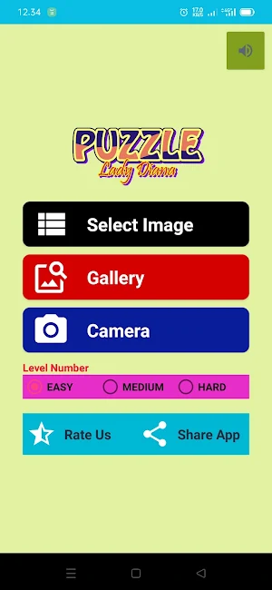 Lady Diana Game Puzzle Jigsaw Screenshot 1