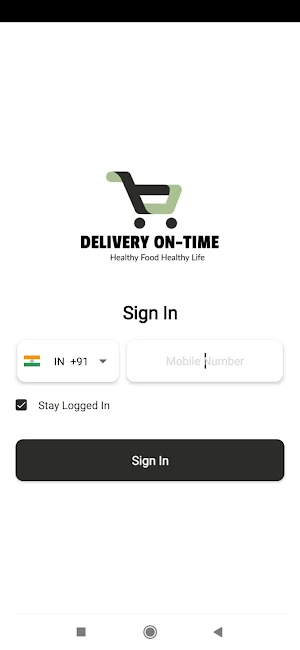 Delivery On-Time Rider Screenshot 1