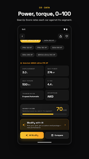 GearUp — Car Encyclopedia Screenshot 2