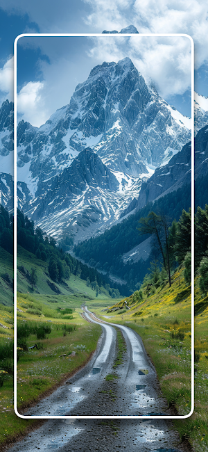 Cool Mountain Wallpapers 4K HD Screenshot 1