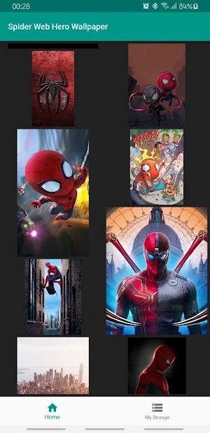 Spider Web Hero Wallpaper Screenshot 1