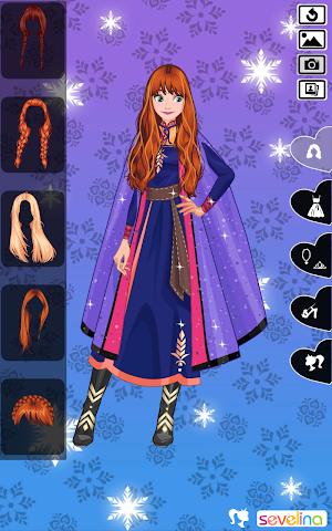 Icy or Fire dress up game - Frozen Land Screenshot 3