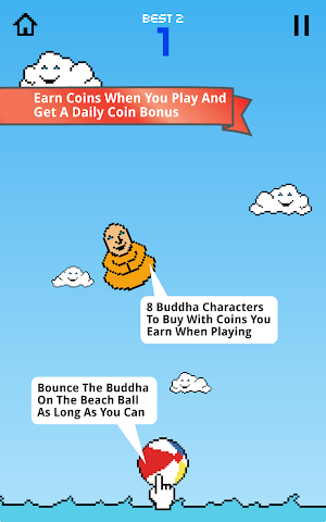 Bouncy Buddha Fun Screenshot 0